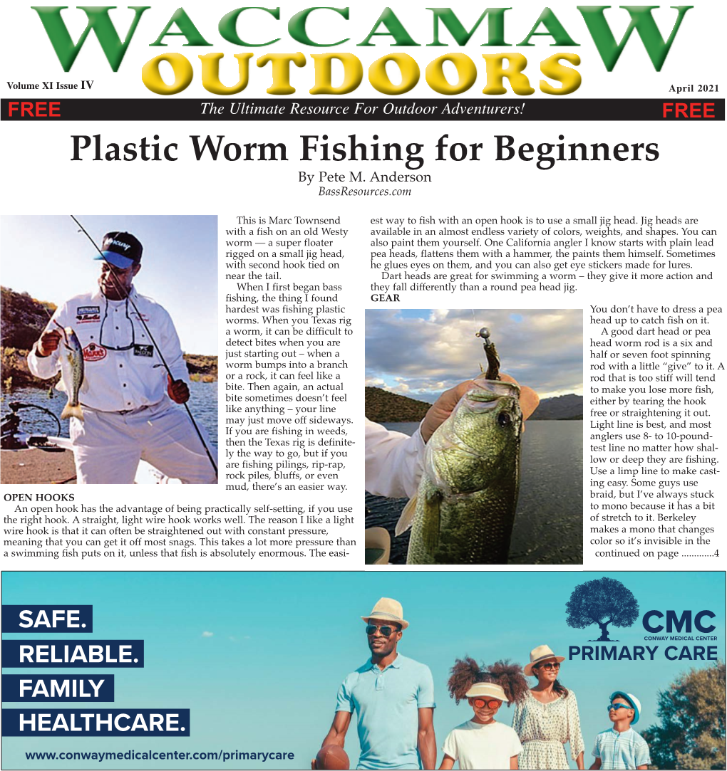 Plastic Worm Fishing for Beginners by Pete M