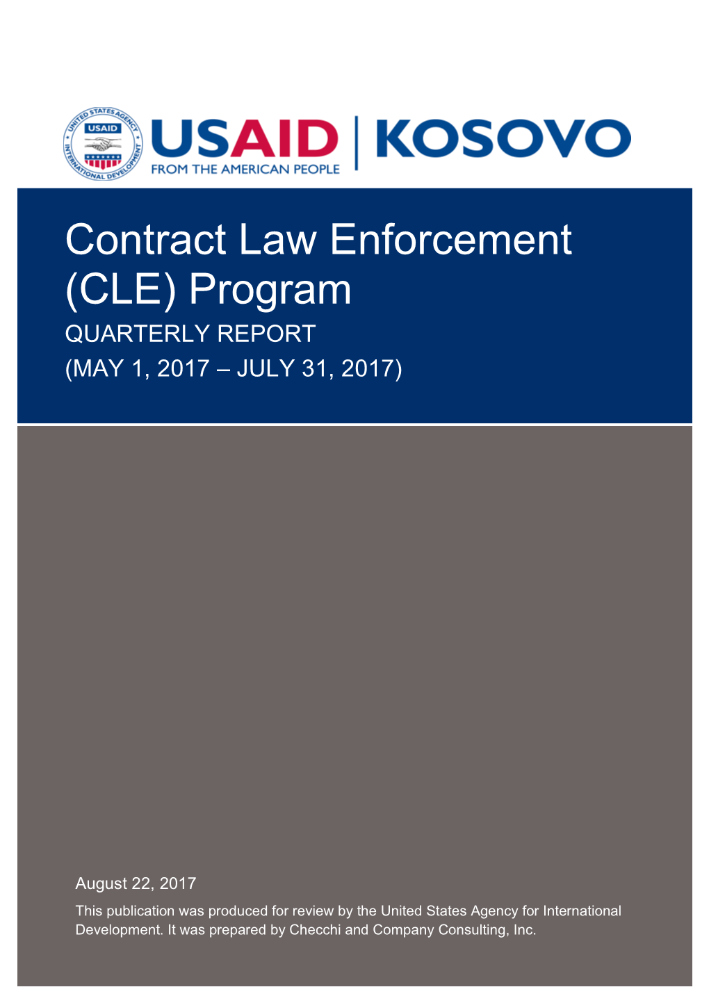 Contract Law Enforcement