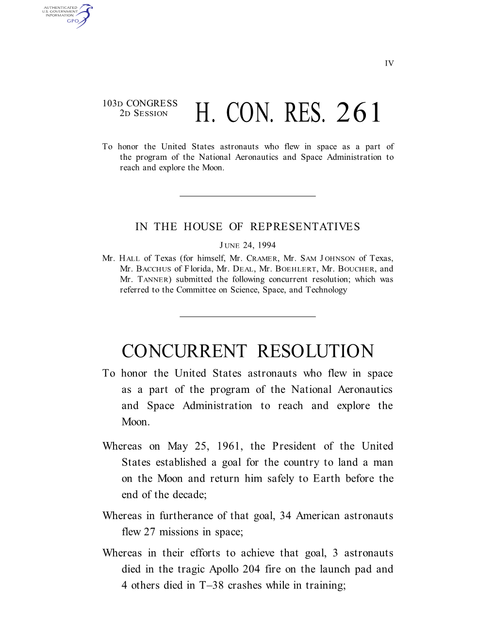 H. Con. Res. 261