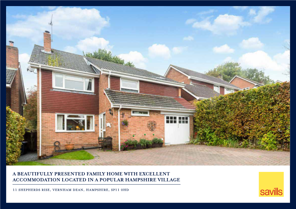 A Beautifully Presented Family Home with Excellent