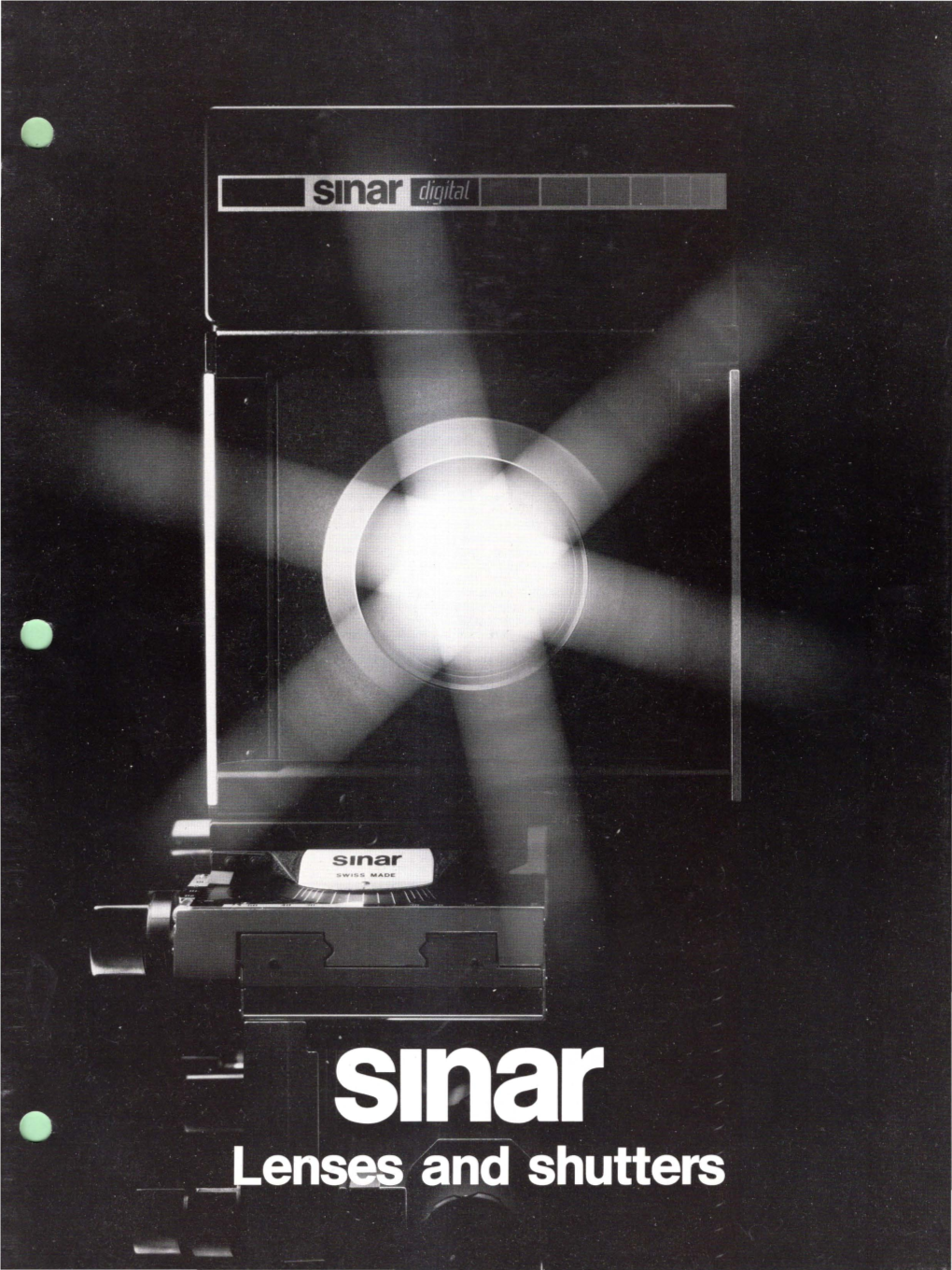 Why SINAR Shutters Peril -T Closer Shooting