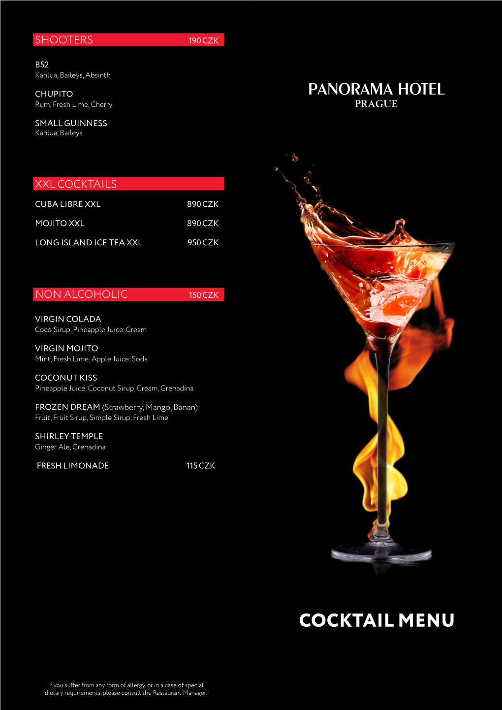 Cocktail Menu