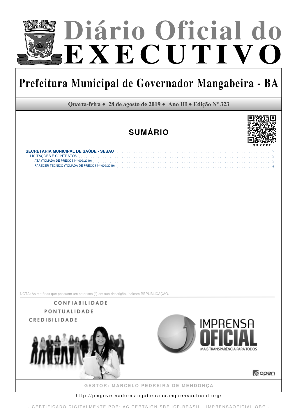 Prefeitura Municipal De Governador Mangabeira - BA