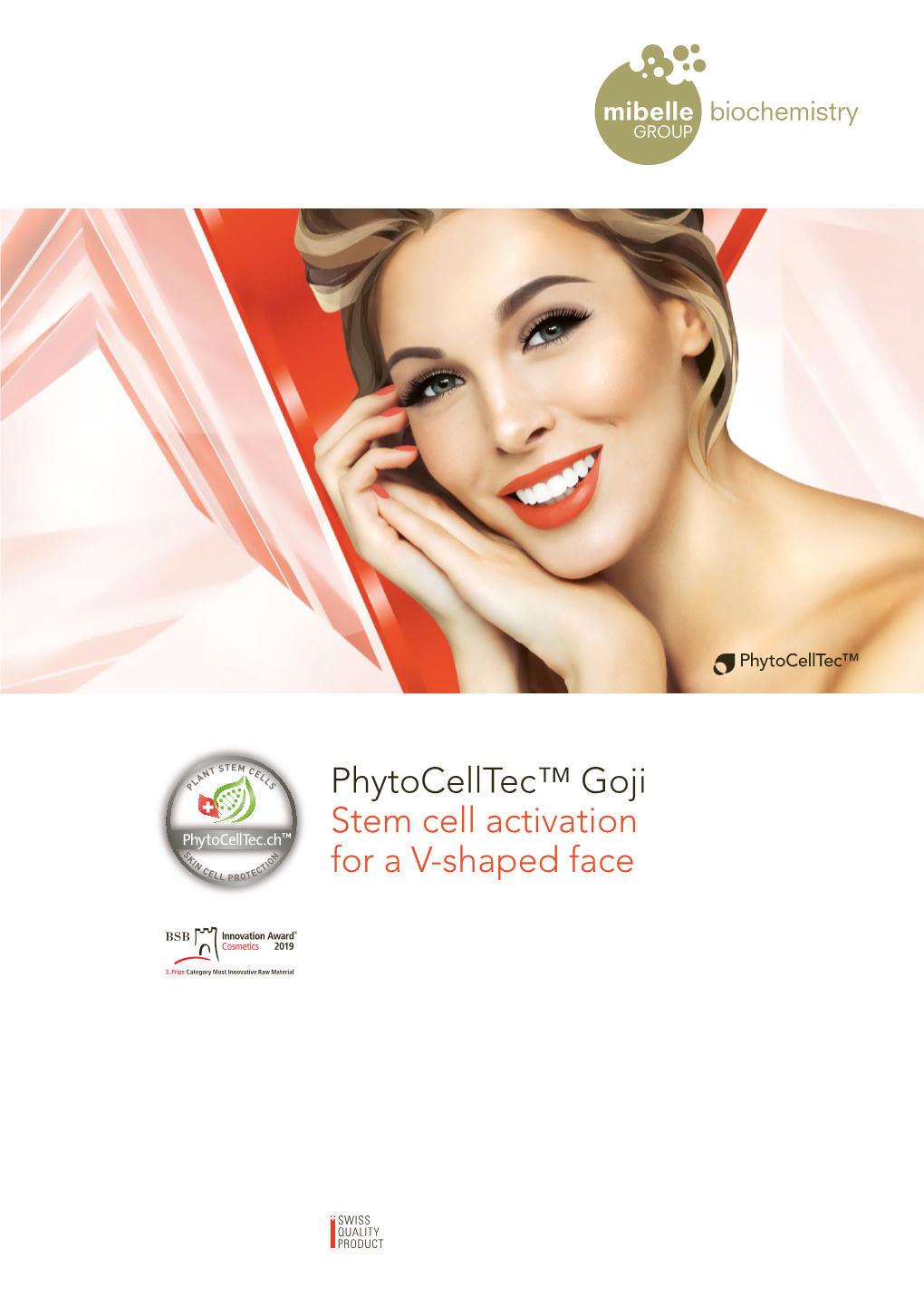 Phytocelltec™ Goji Stem Cell Activation for a V-Shaped Face