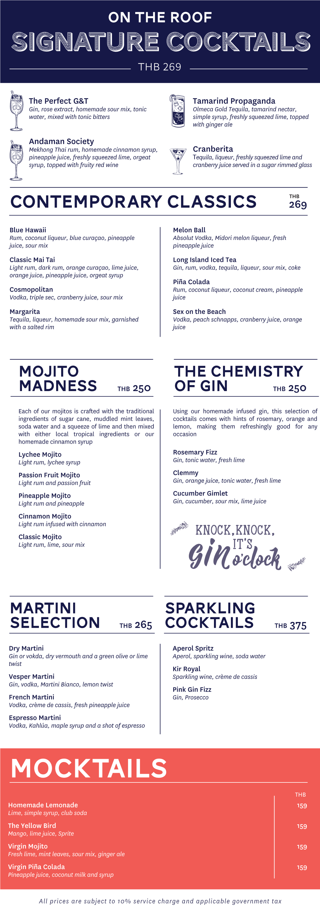 Mocktails Thb