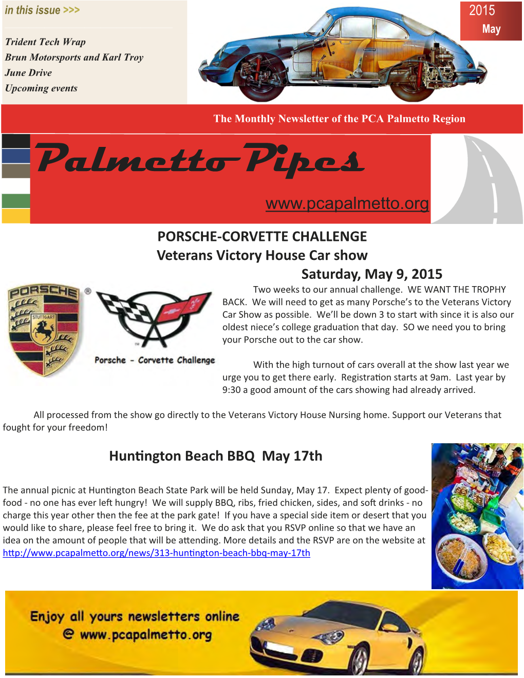 Palmetto Pipes May 2015