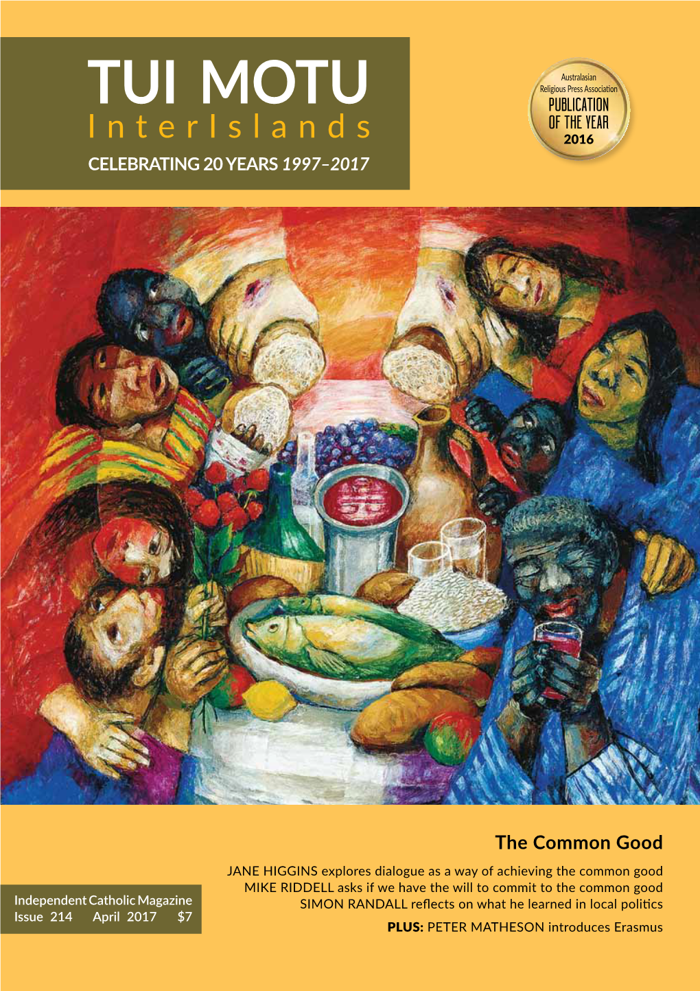 TUI MOTU PUBLICATION of the YEAR Interislands 2016 CELEBRATING 20 YEARS 1997–2017