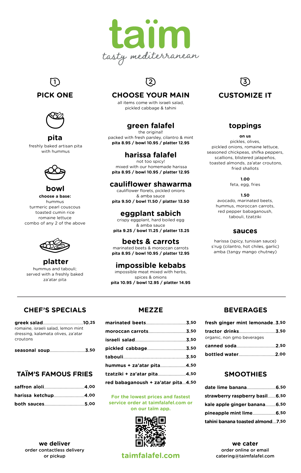 Taim Paper Menus-Print.Pdf 5 1/14/21 12:48 PM