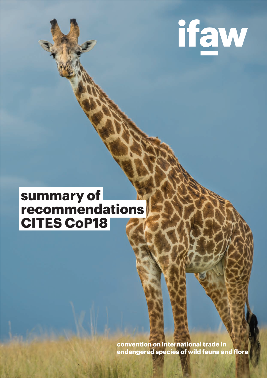 Summary of Recommendations CITES Cop18
