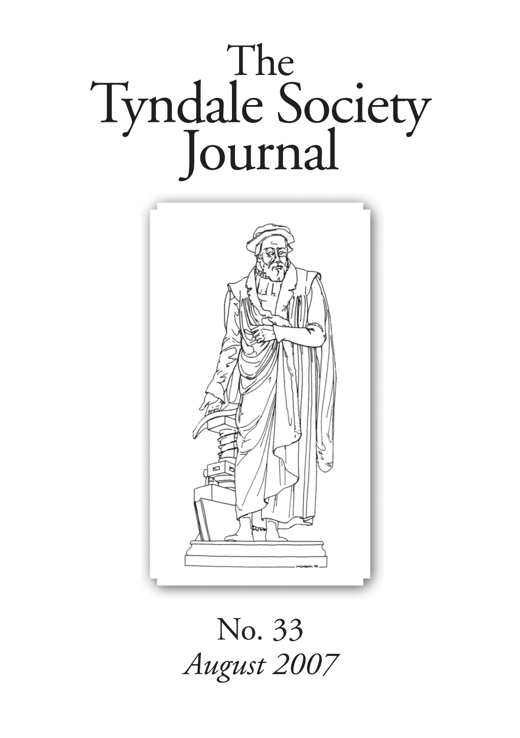 Tyndale Society Journal