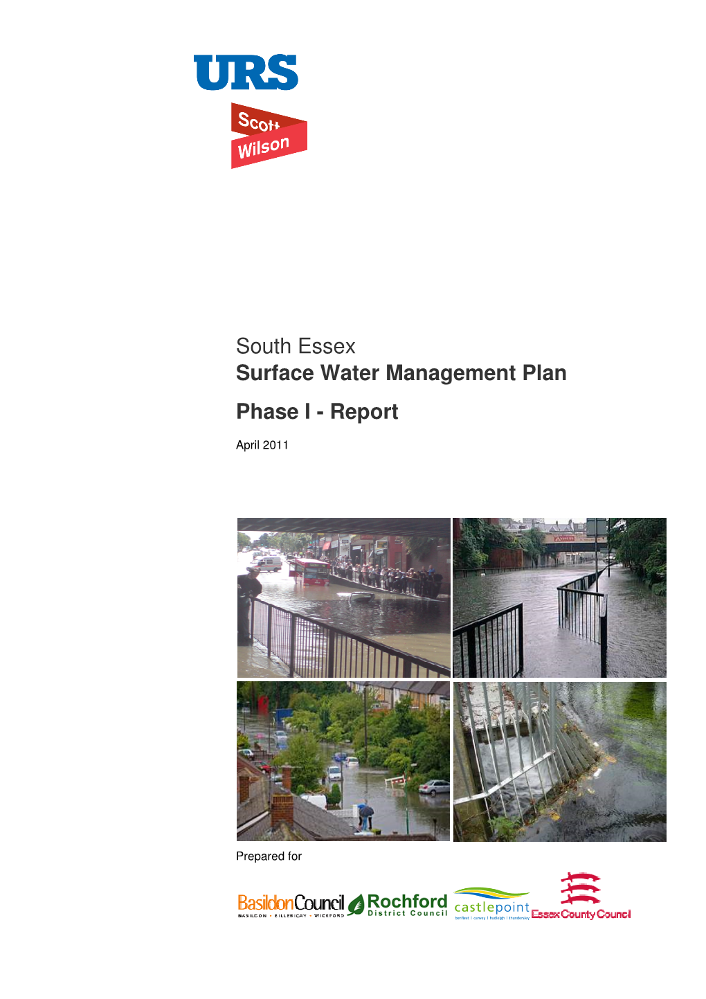 South Essex Surface Water Management Plan 2011 (Phase 1)