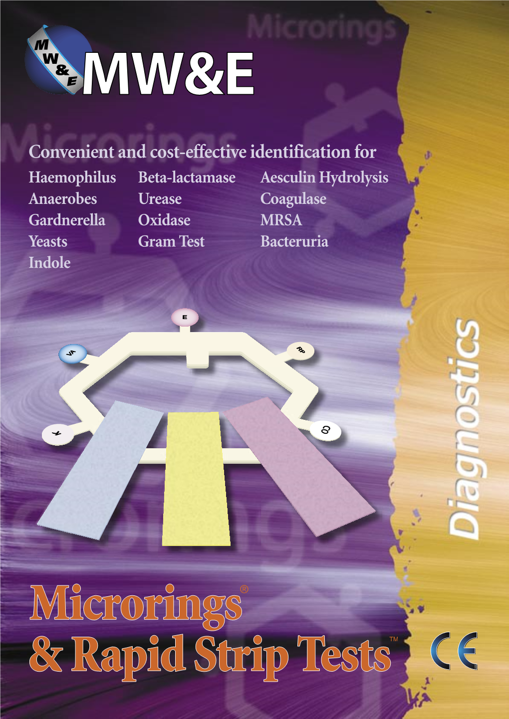 Microrings, Rapid Strip Tests, Coag Test and Bactiuristrips Brochure