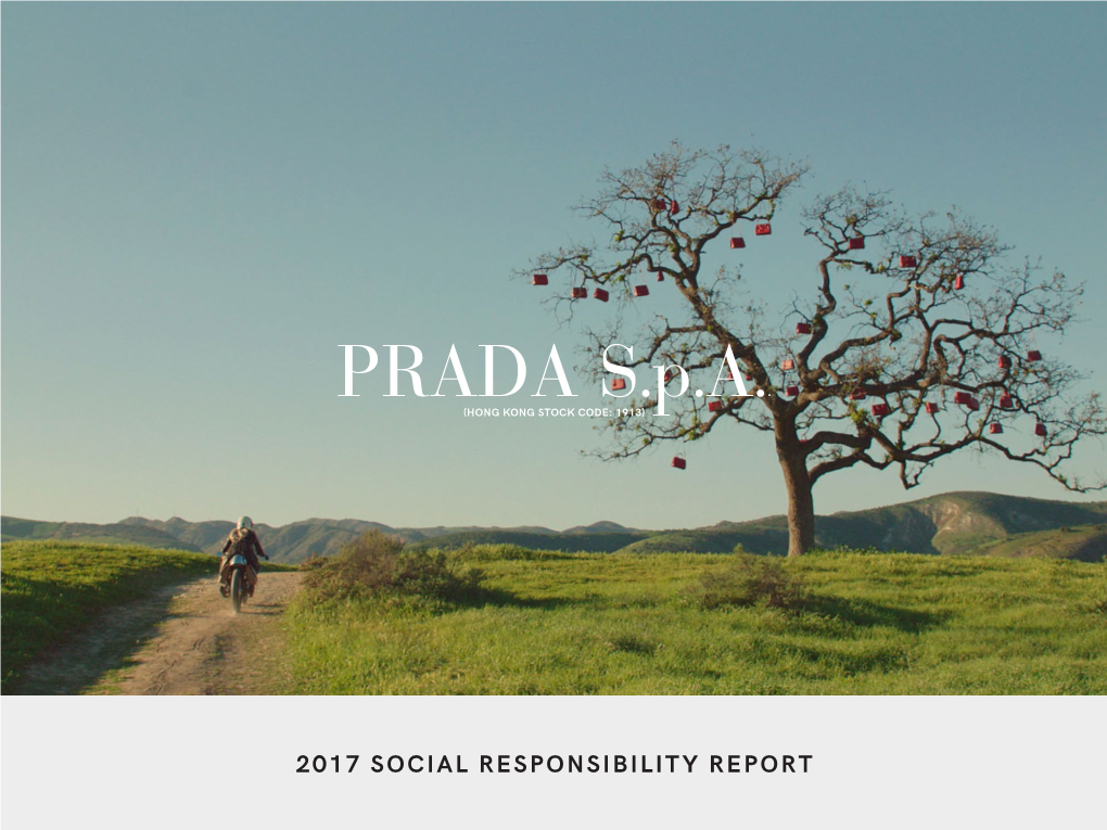 2017 Social Responsibility Report Table of Contents