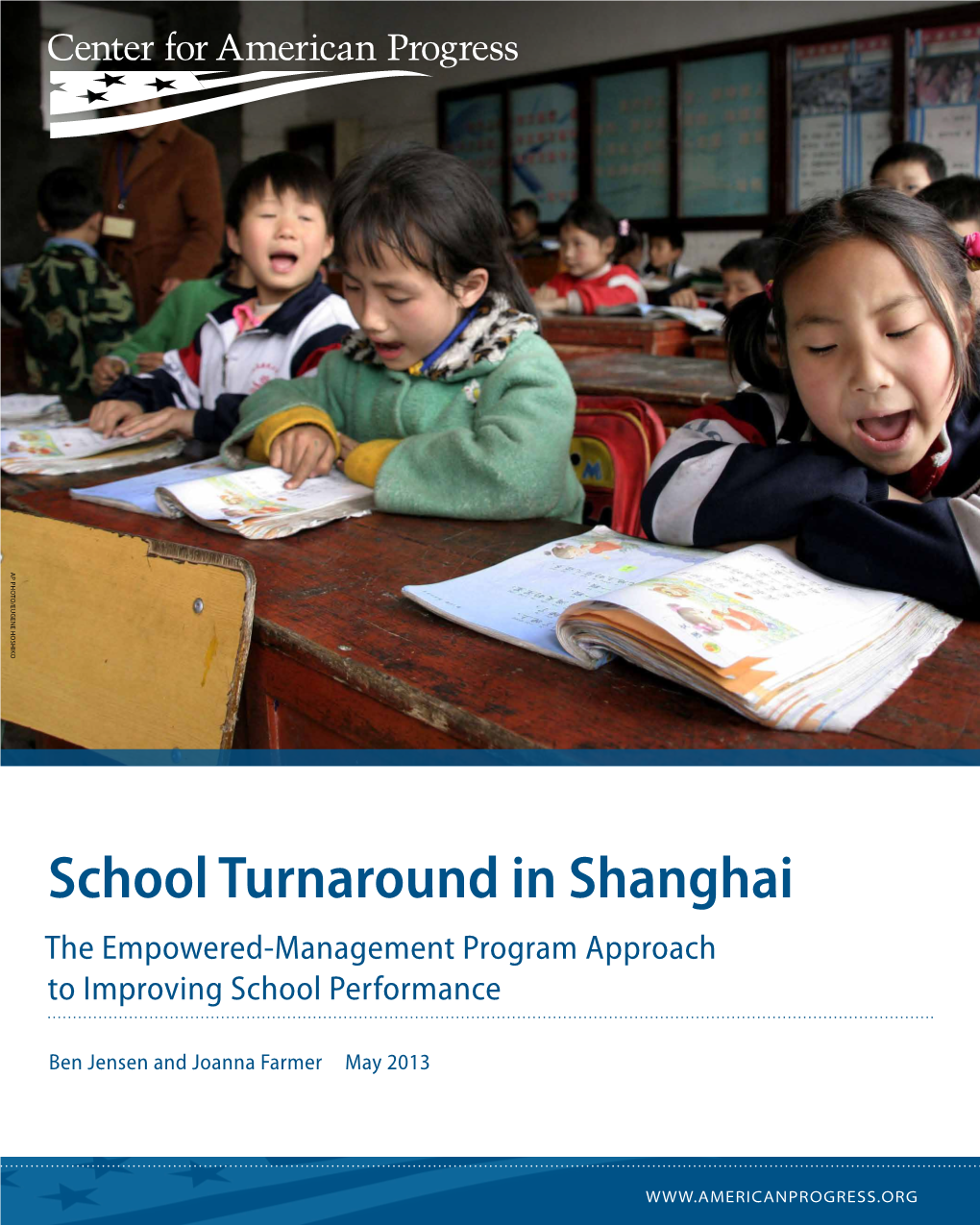 School Turnaround in Shanghai the Empowered-Management Program Approach to Improving School Performance