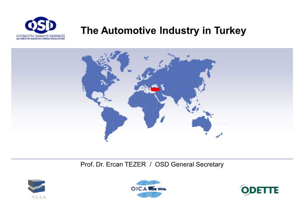 Automotive Industry in Turkey