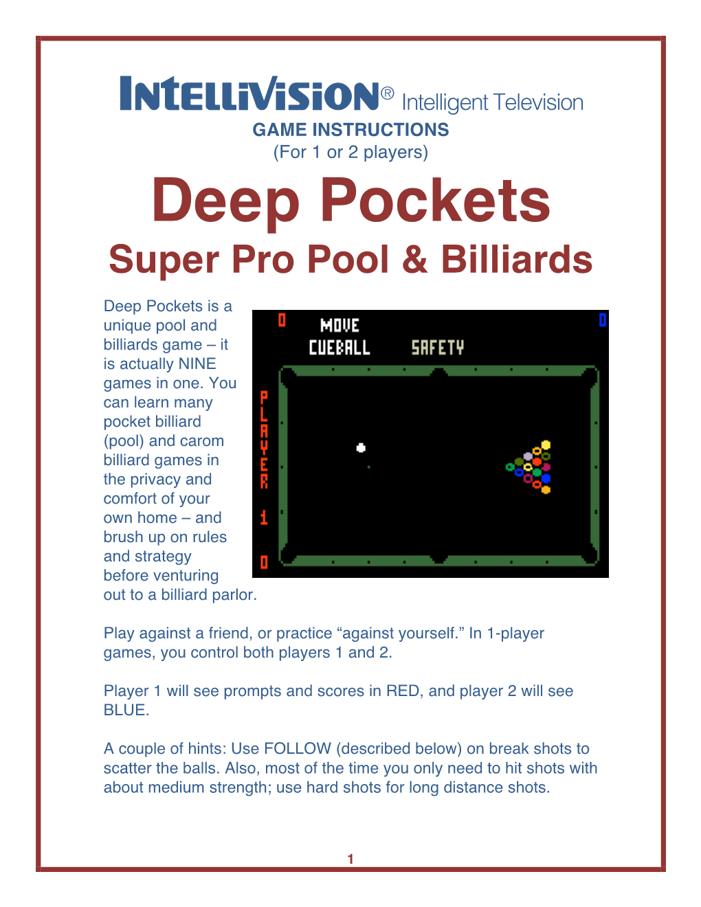 Deep Pockets Super Pro Pool & Billiards