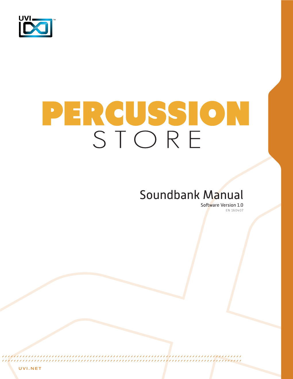 UVI Percussionstore | Soundbank Manual