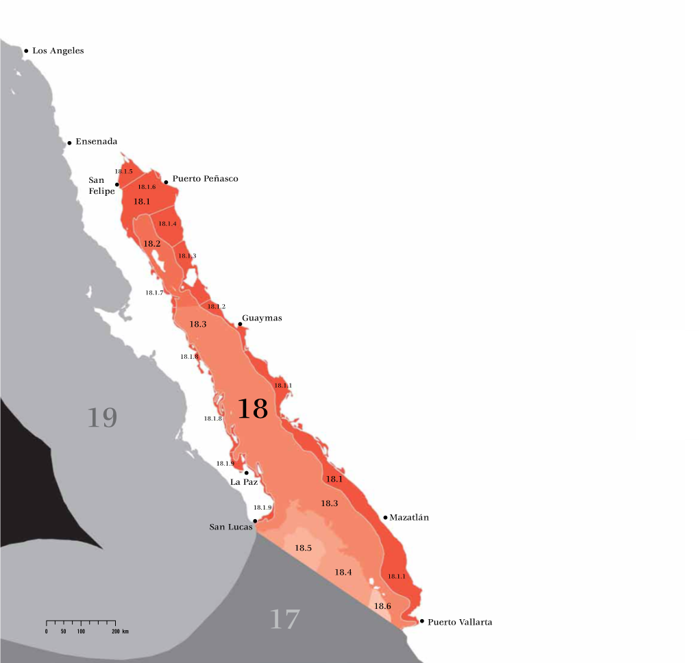 Marine Ecoregions of North America the Rocky Reefs of the Gulf of California Provide Refuge for a Wide Variety of Territorial and Demersal Fish