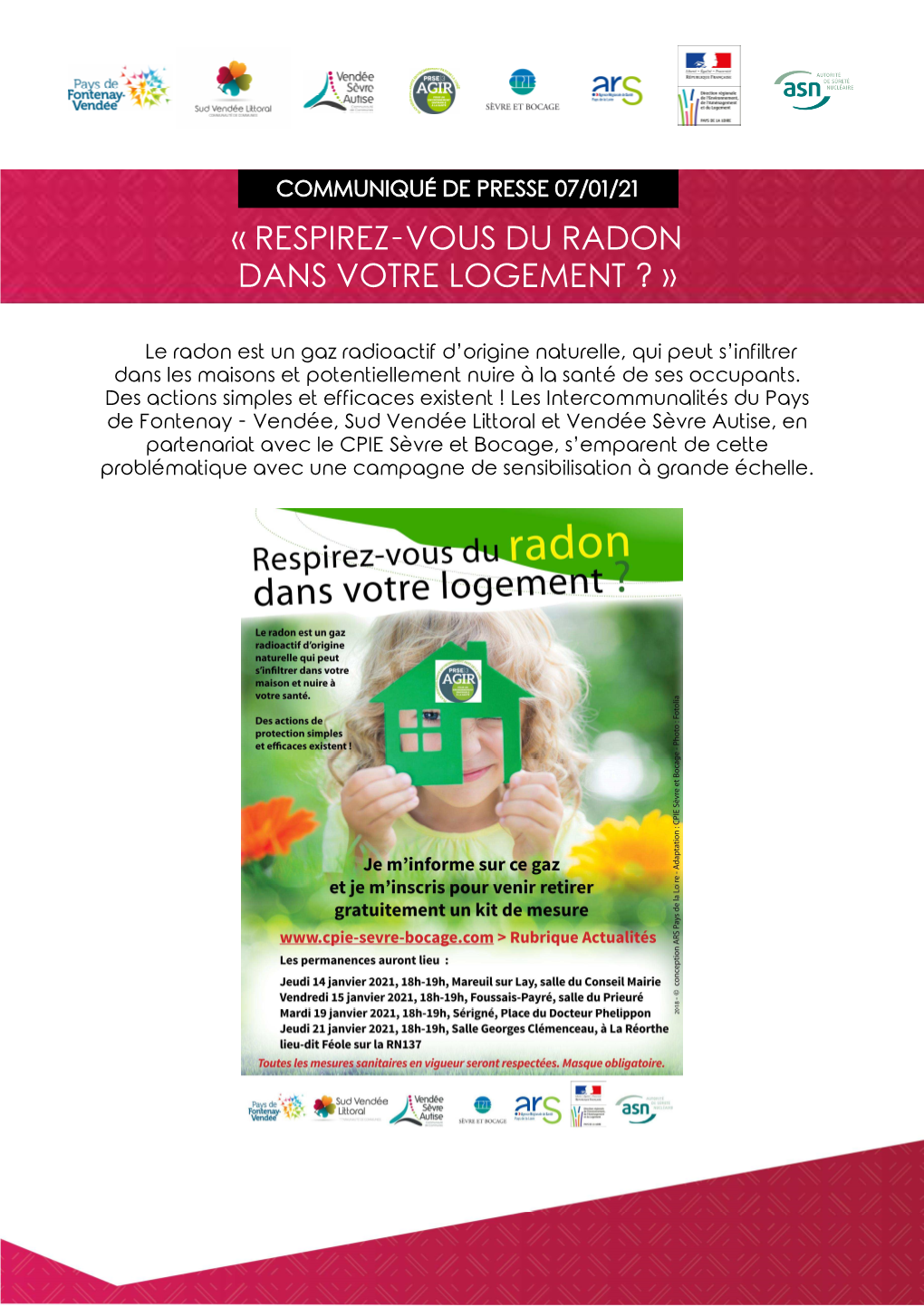 « Respirez-Vous Du Radon Dans Votre Logement ? »