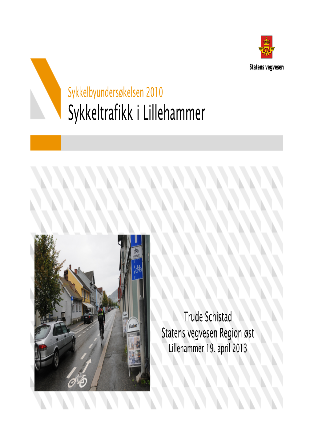 Sykkeltrafikk I Lillehammer