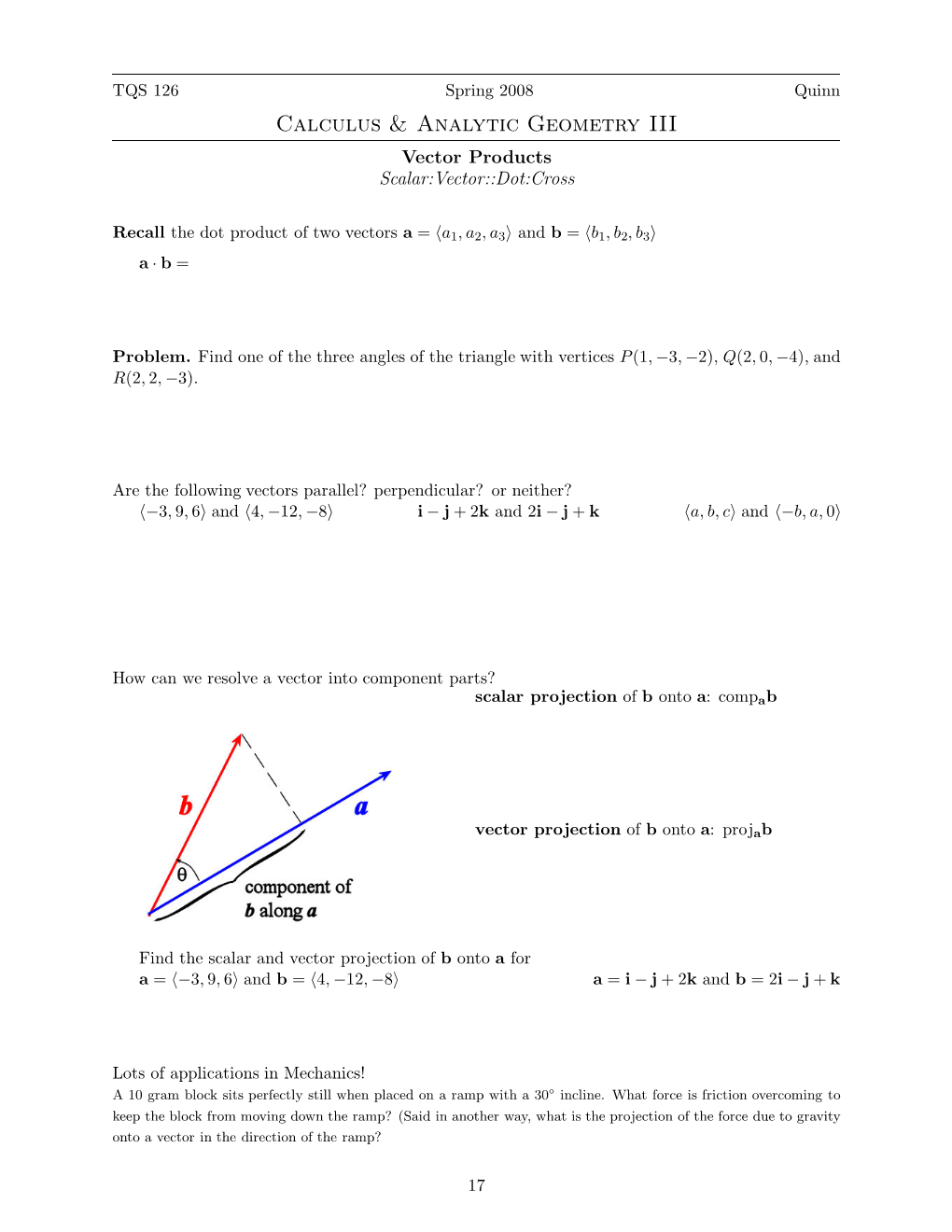 Calculus & Analytic Geometry