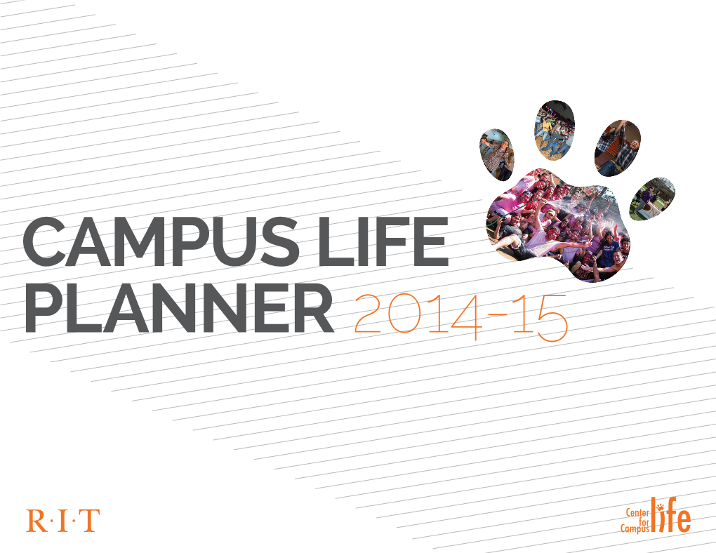 Campus Life Planner 2014-15 Aug
