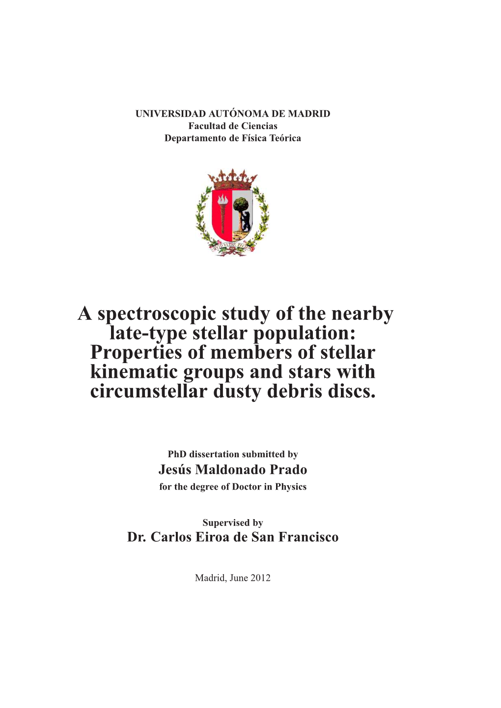 Properties of Members of Stellar Kinematic Groups and Stars with Circumstellar Dusty Debris Discs