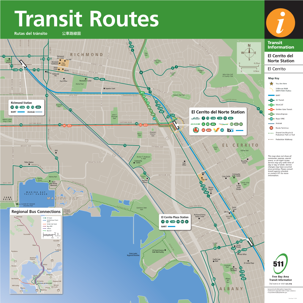 EL CERRITO ALBANY RICHMOND El Cerrito Del Norte Station Transit