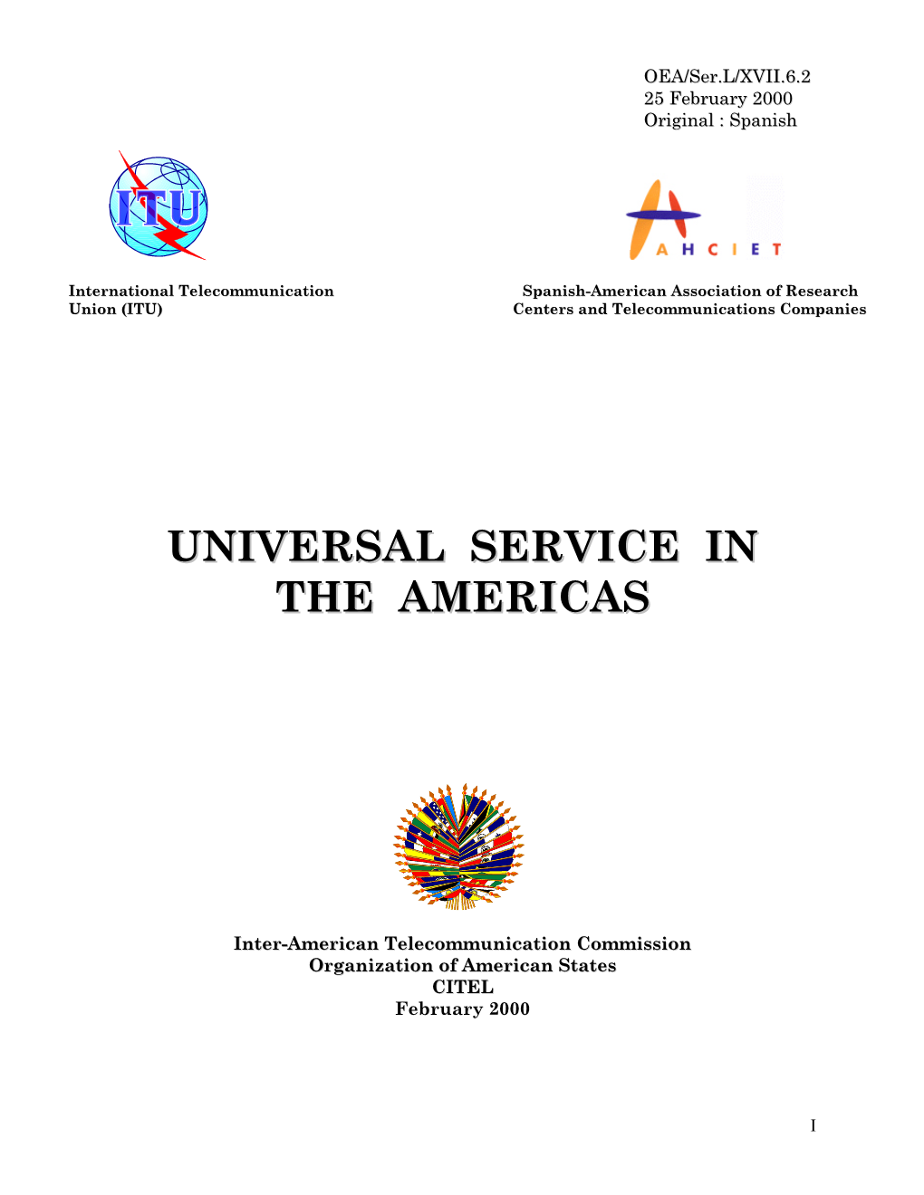 Universal Service in the Americas