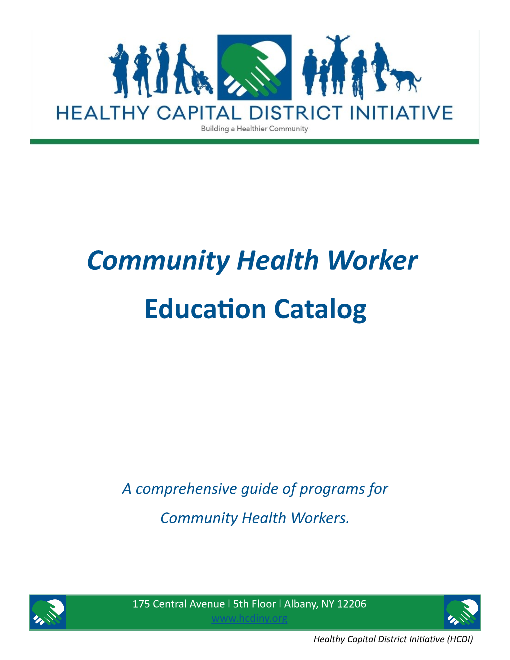 Community Health Worker Education Catalog