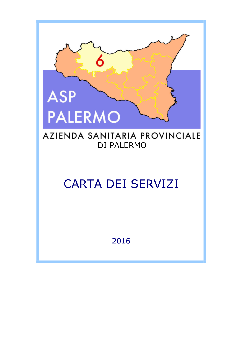 Carta Dei Servizi 2016