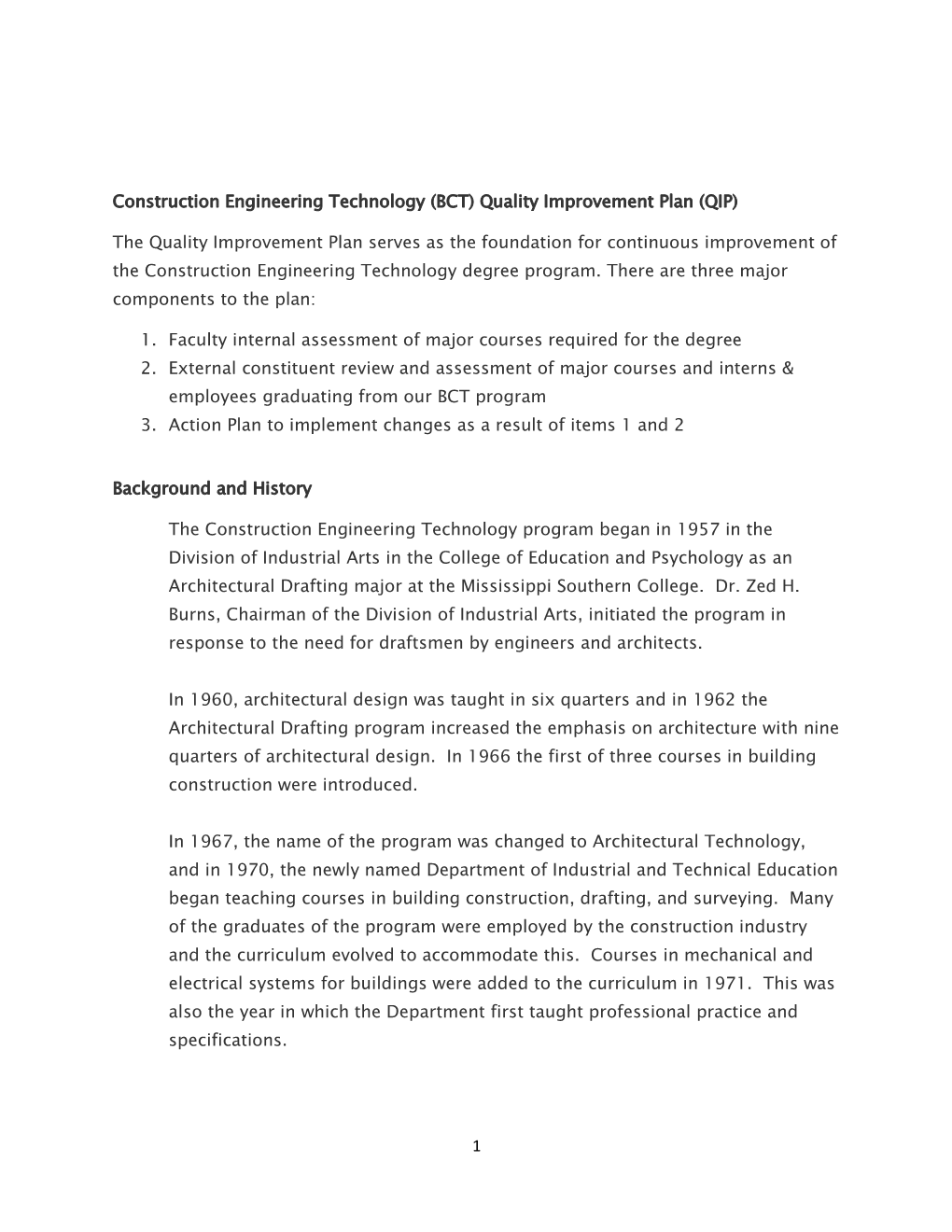 1 Construction Engineering Technology