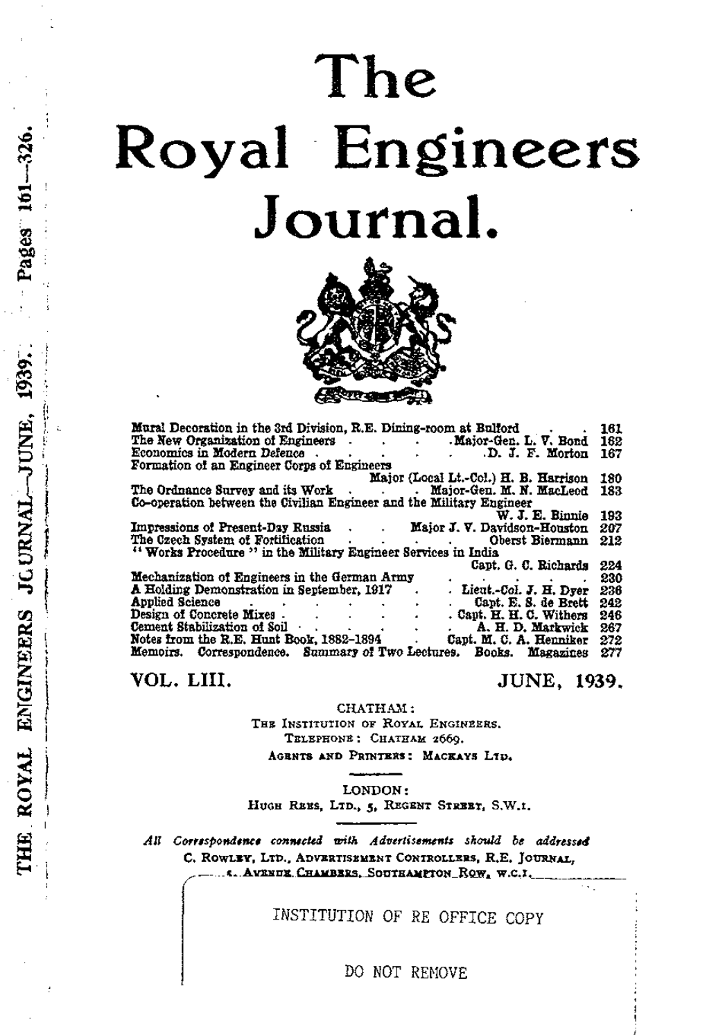 The Royal Engineers Journal