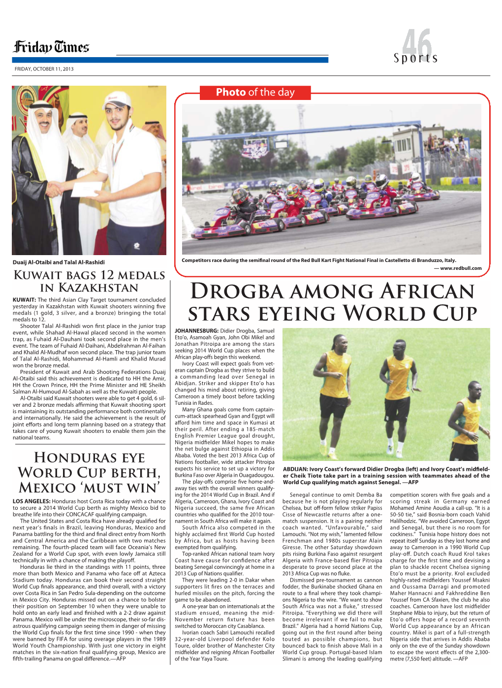 Drogba Among African Stars Eyeing World