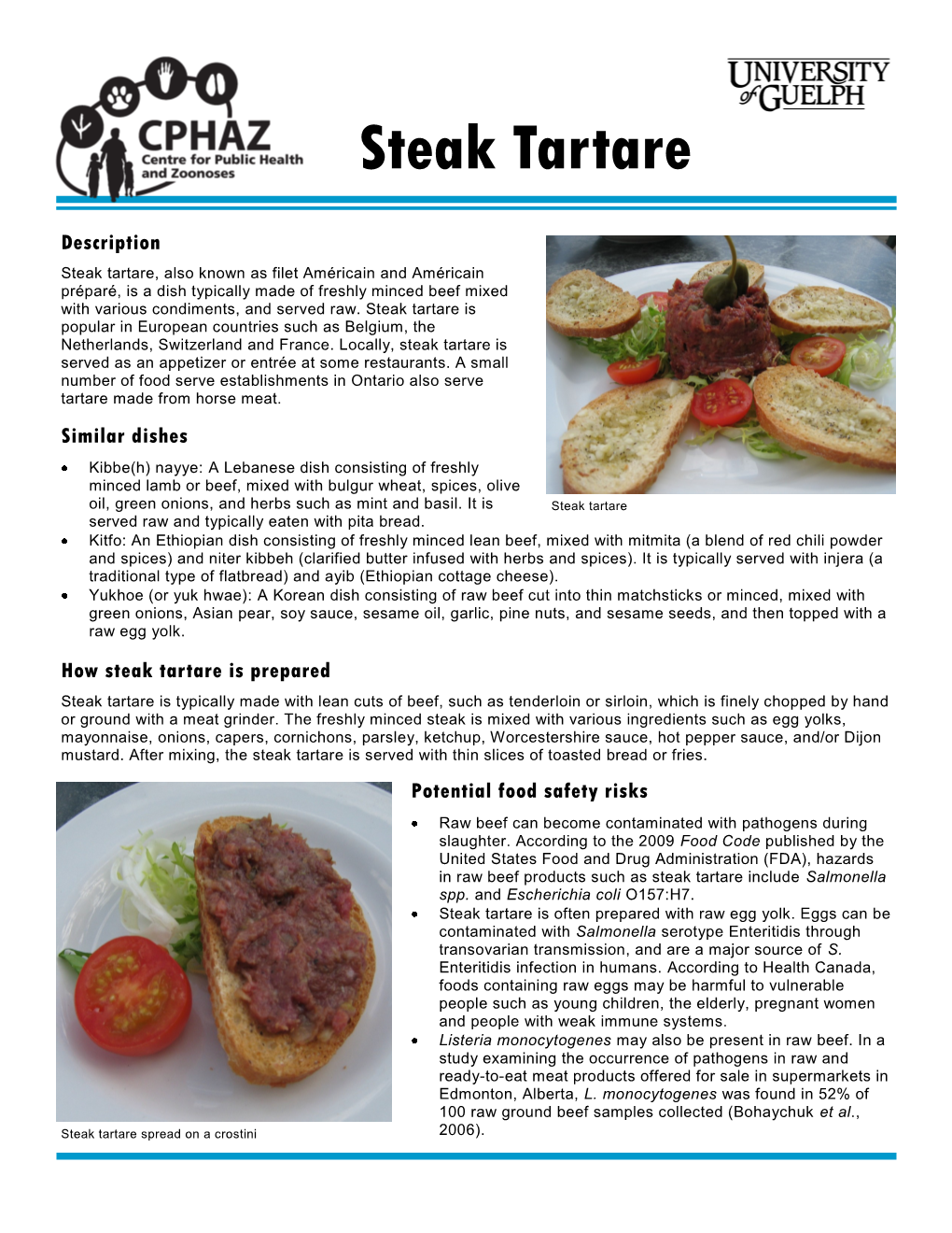 Steak Tartare