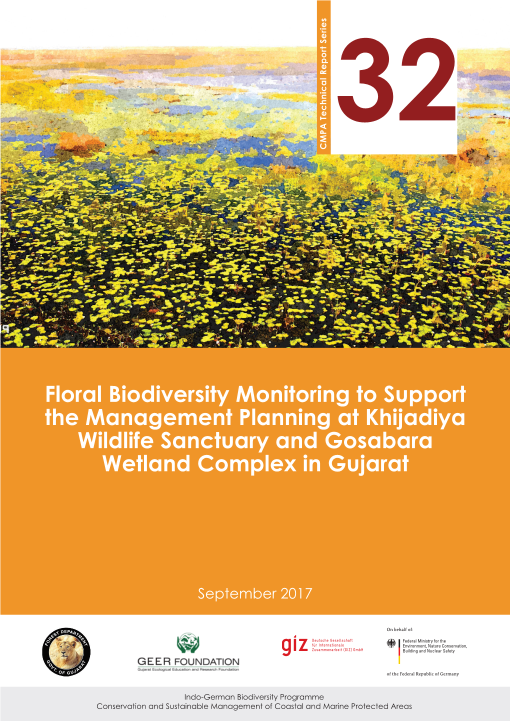 Floral Biodiversity Monitoring to Support the Management Planning at Khijadiya Wildlife Sanctuary and Gosabara Wetland Complex in Gujarat