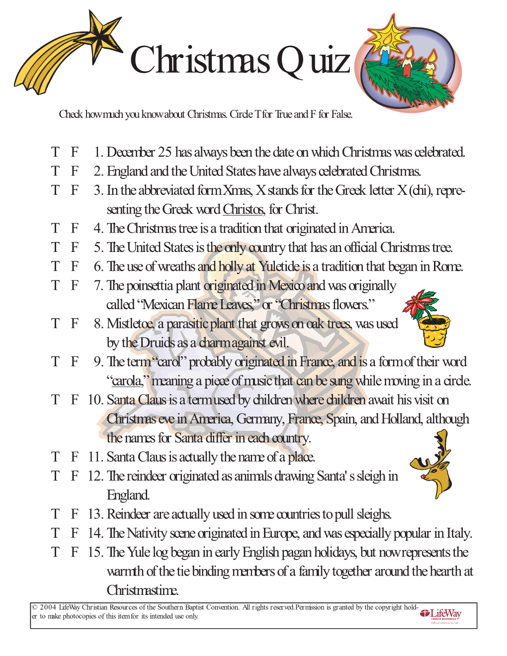 Christmas Quiz