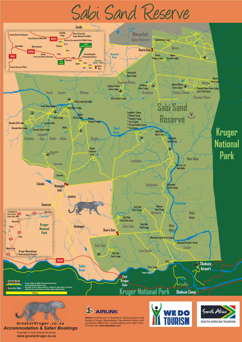 Sabi Sand Reserve Map 2020.Cdr