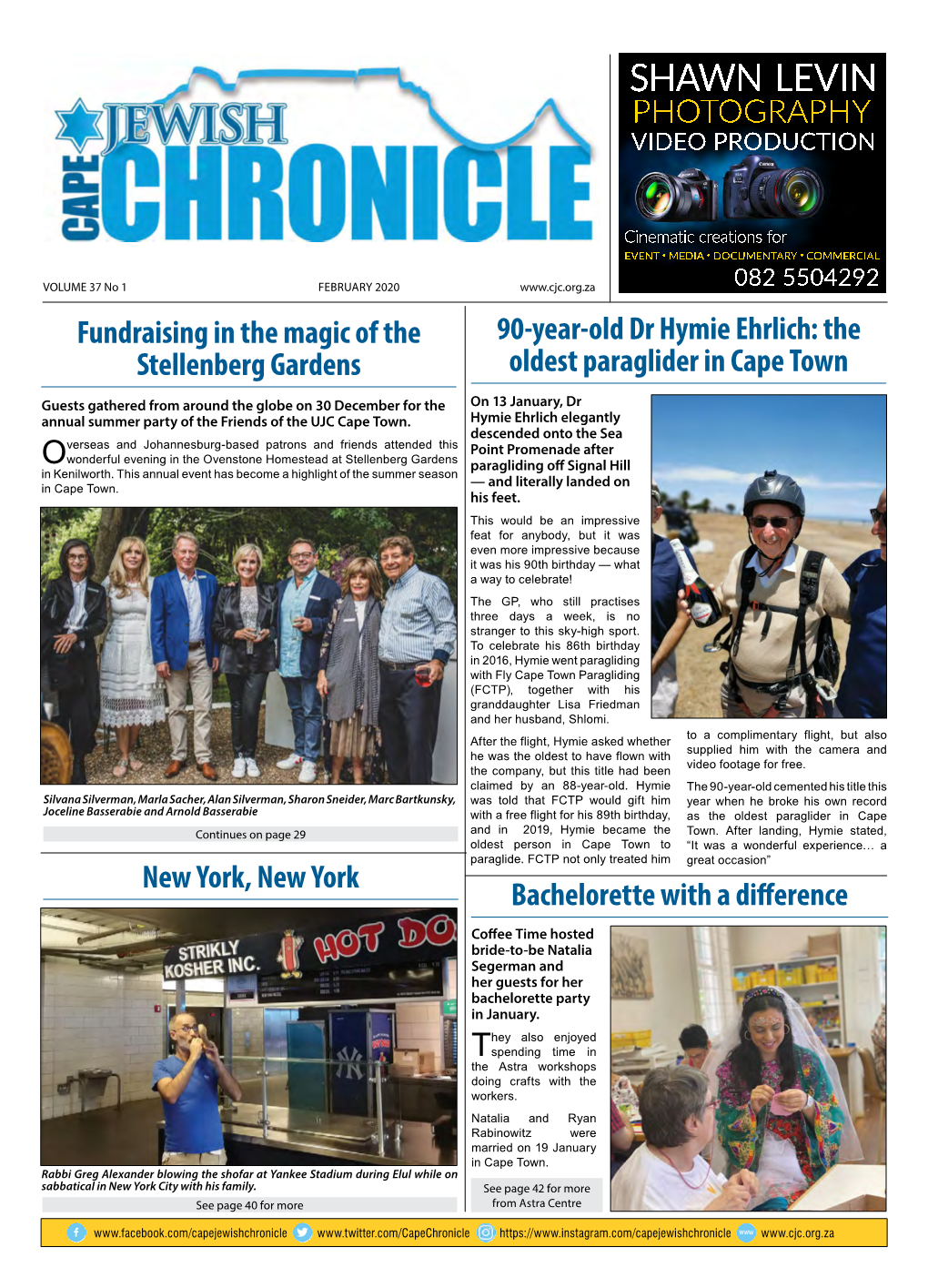 To Download the Chronicle for February 2020 In