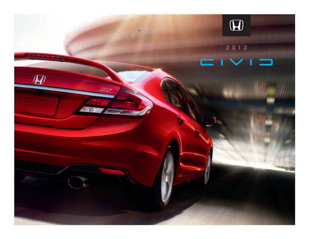 2013 Honda Civic Brochure