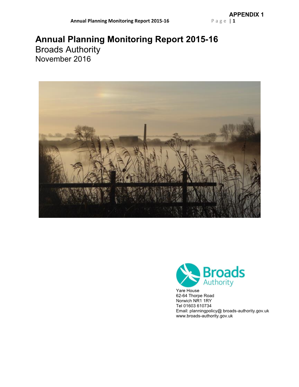 Annual Monitoring Report 2015-16 Main