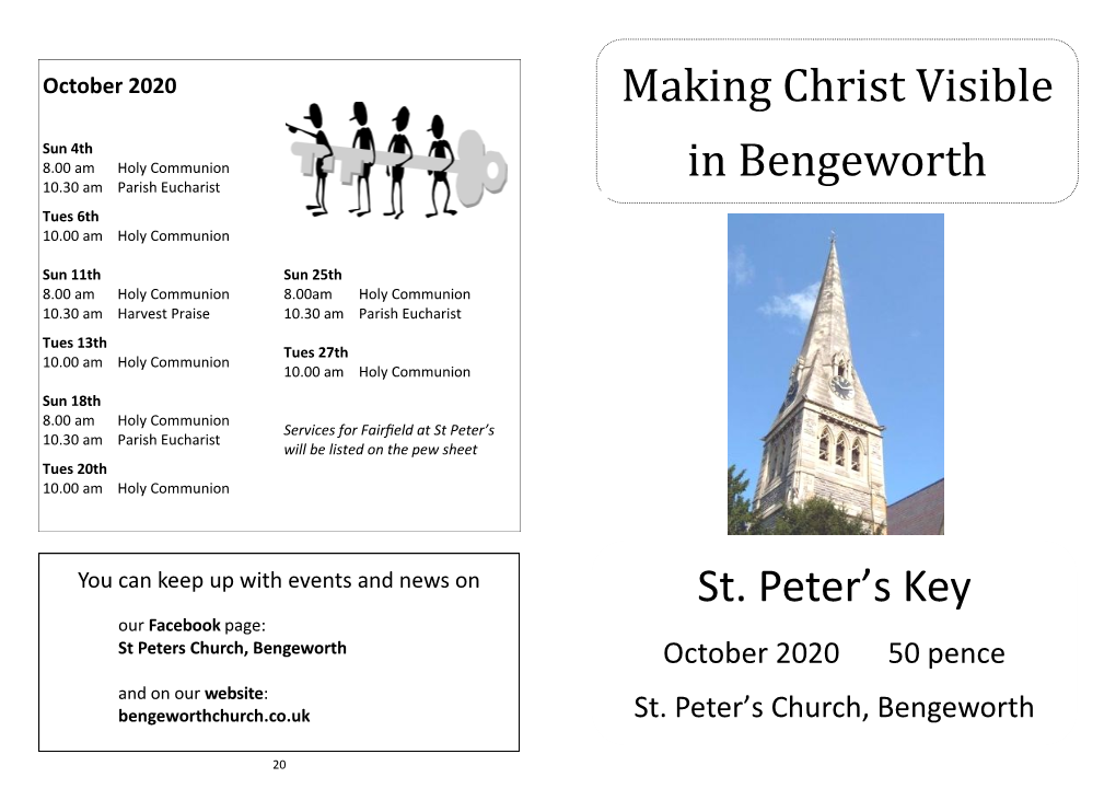 Making Christ Visible in Bengeworth St. Peter's