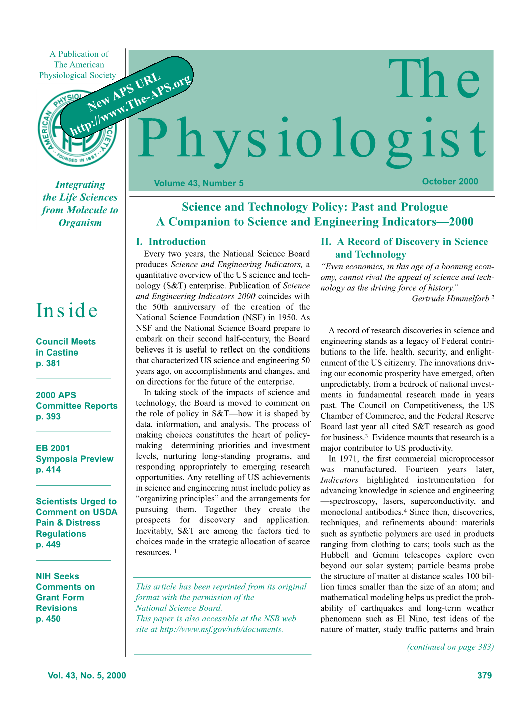 The Physiologist