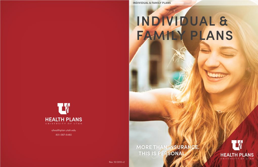 Individual & Family Plans