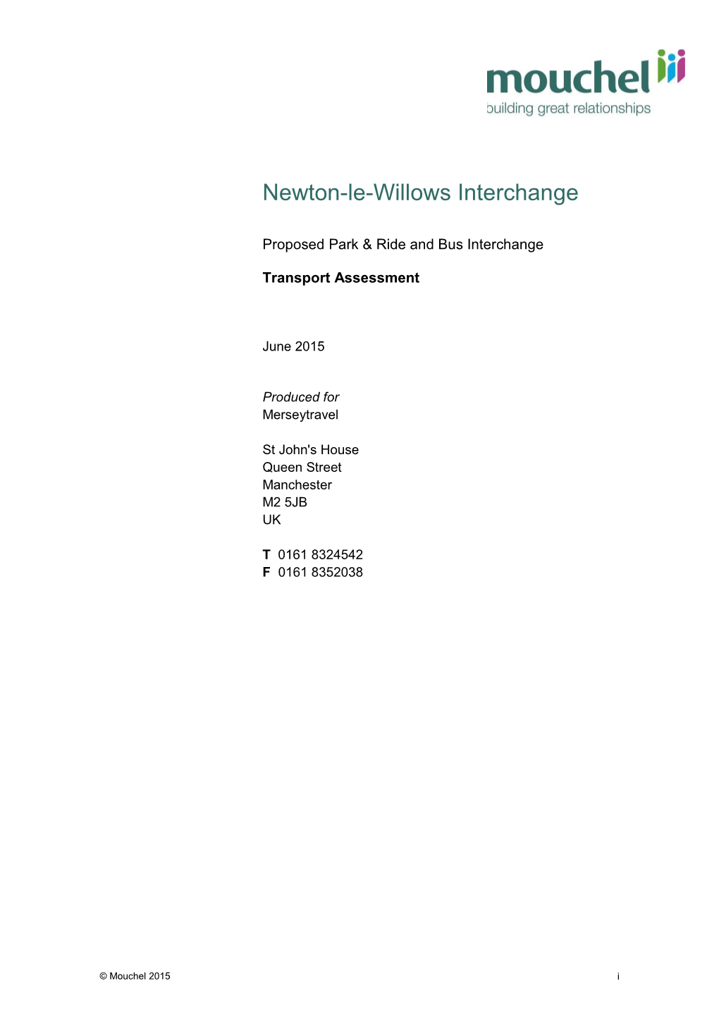 Newton-Le-Willows Interchange
