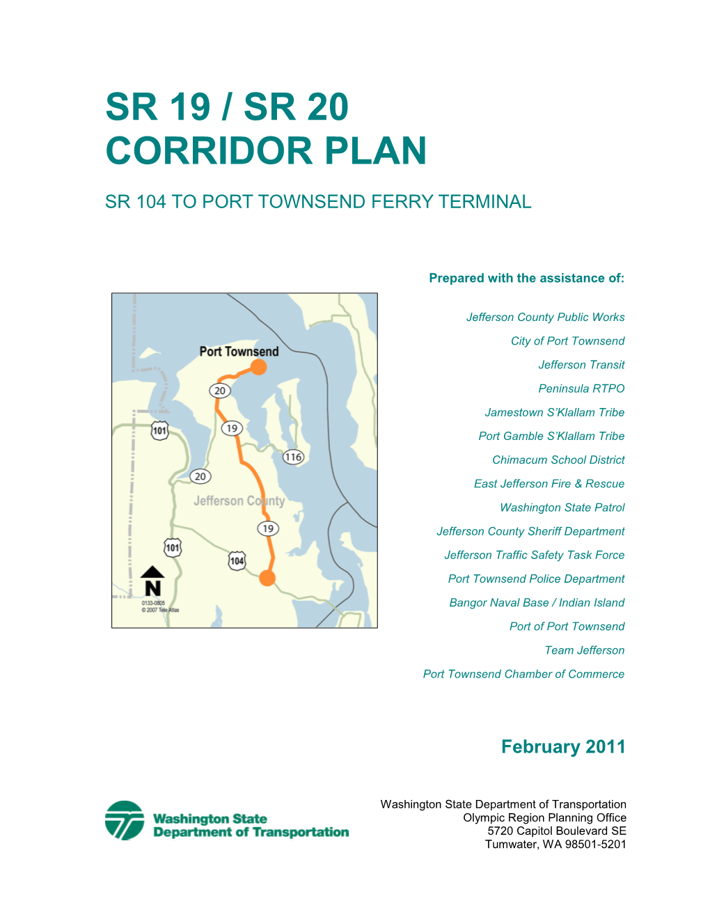 SR 19/20 Corridor Plan