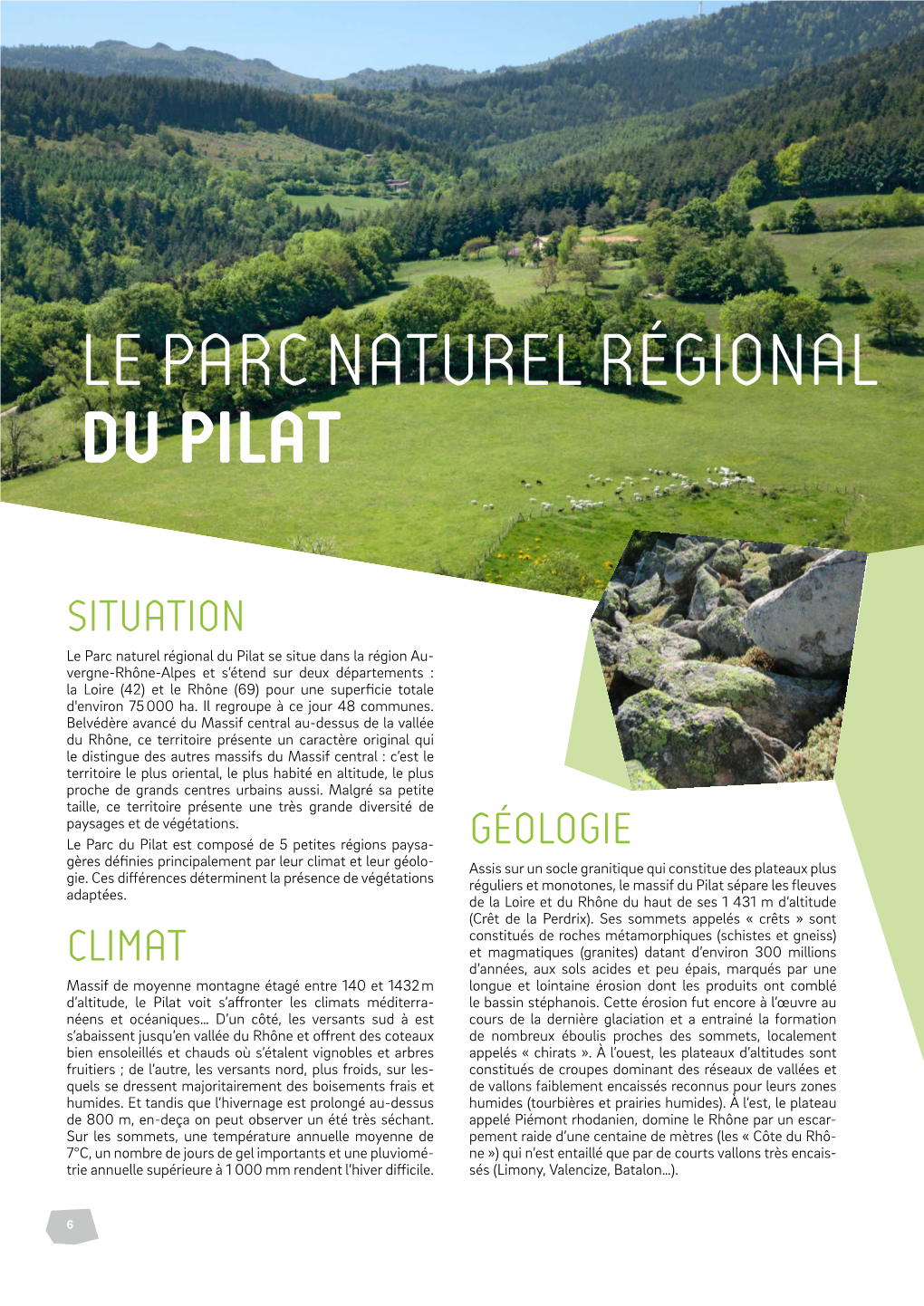 Livret Des Habitats Naturels Du Pilat