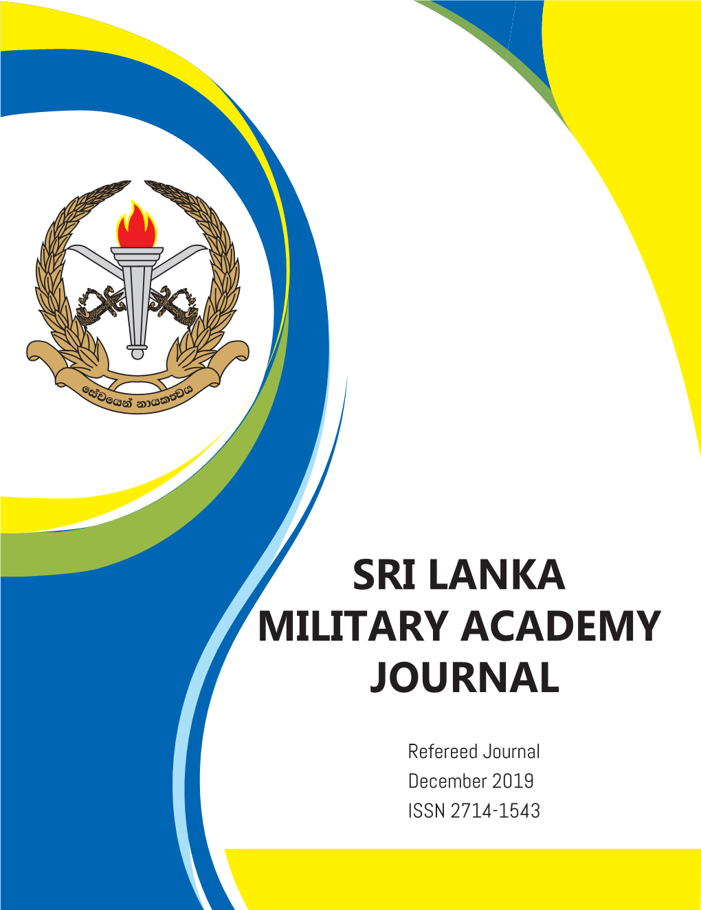 Sri Lanka Military Academy Journal
