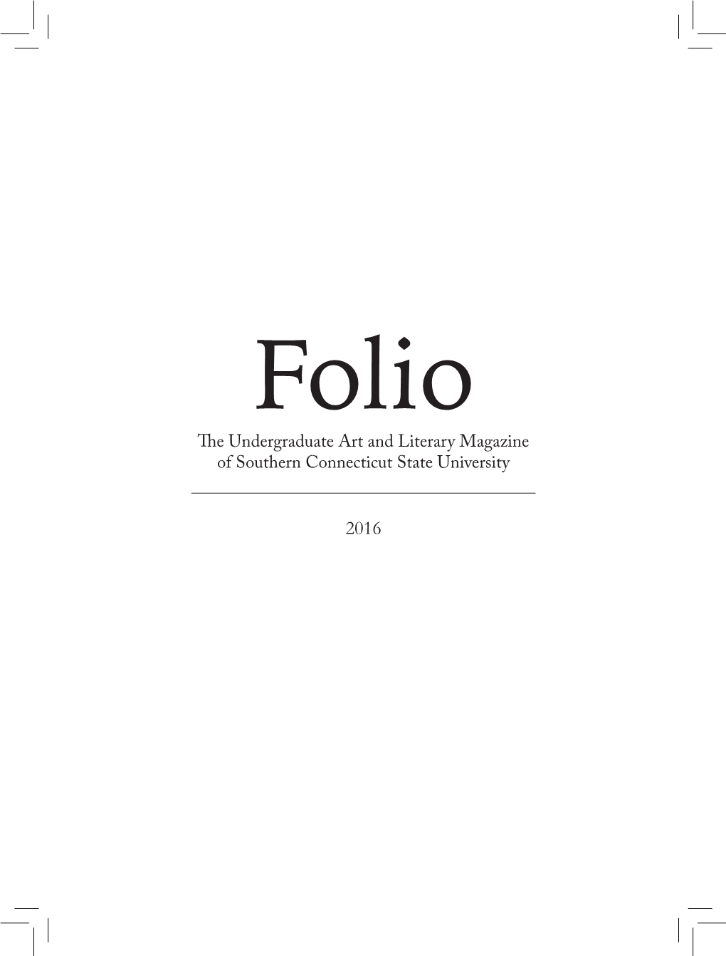 Folio 2016.Indd