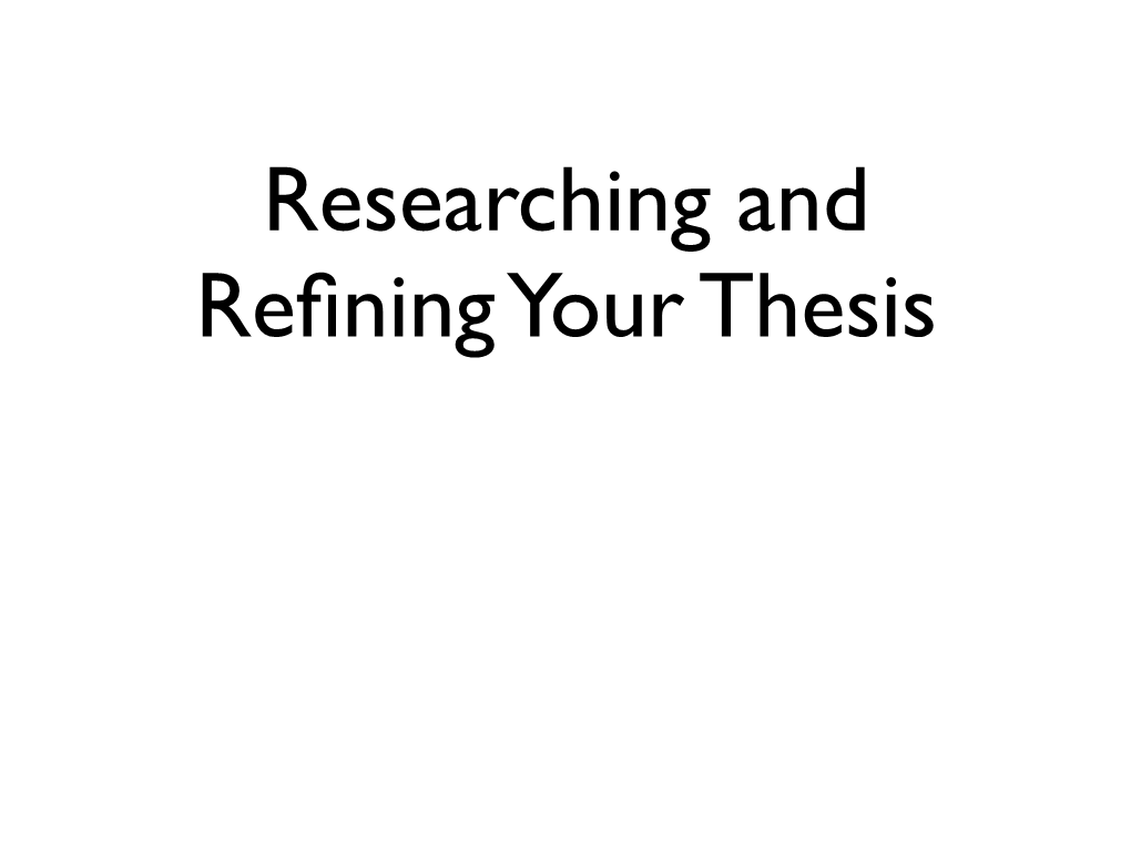 100715 Ahardy Thesis Handout.Pdf